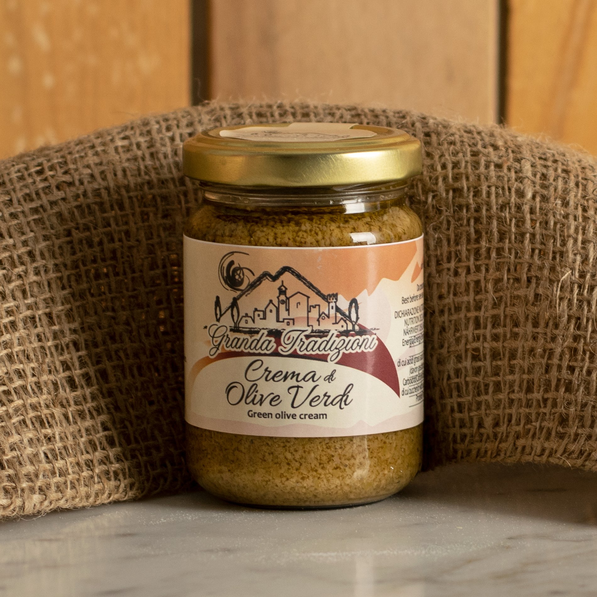 Crema di Olive Verdi 130g