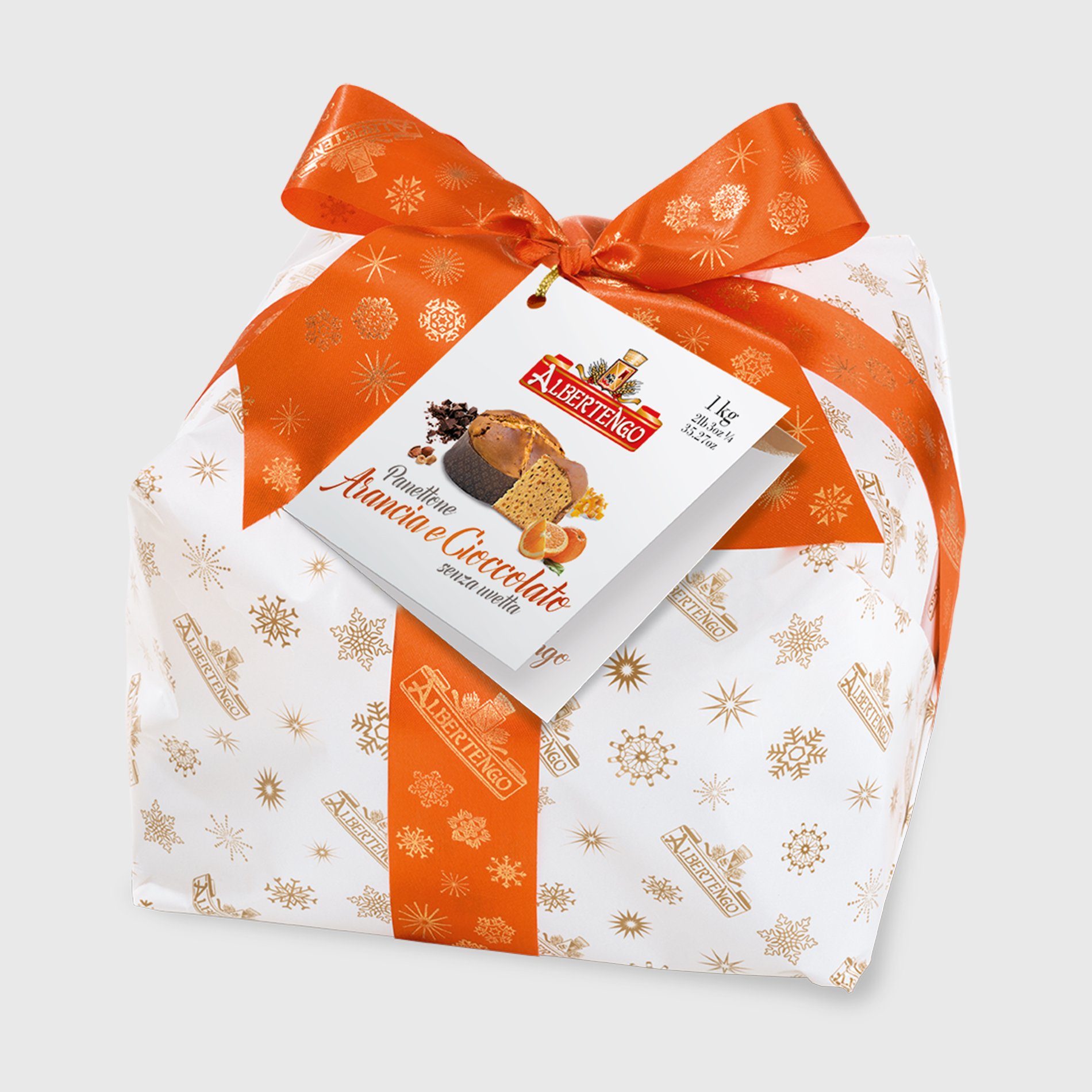Panettone Albertengo Orange und Schokolade 1kg