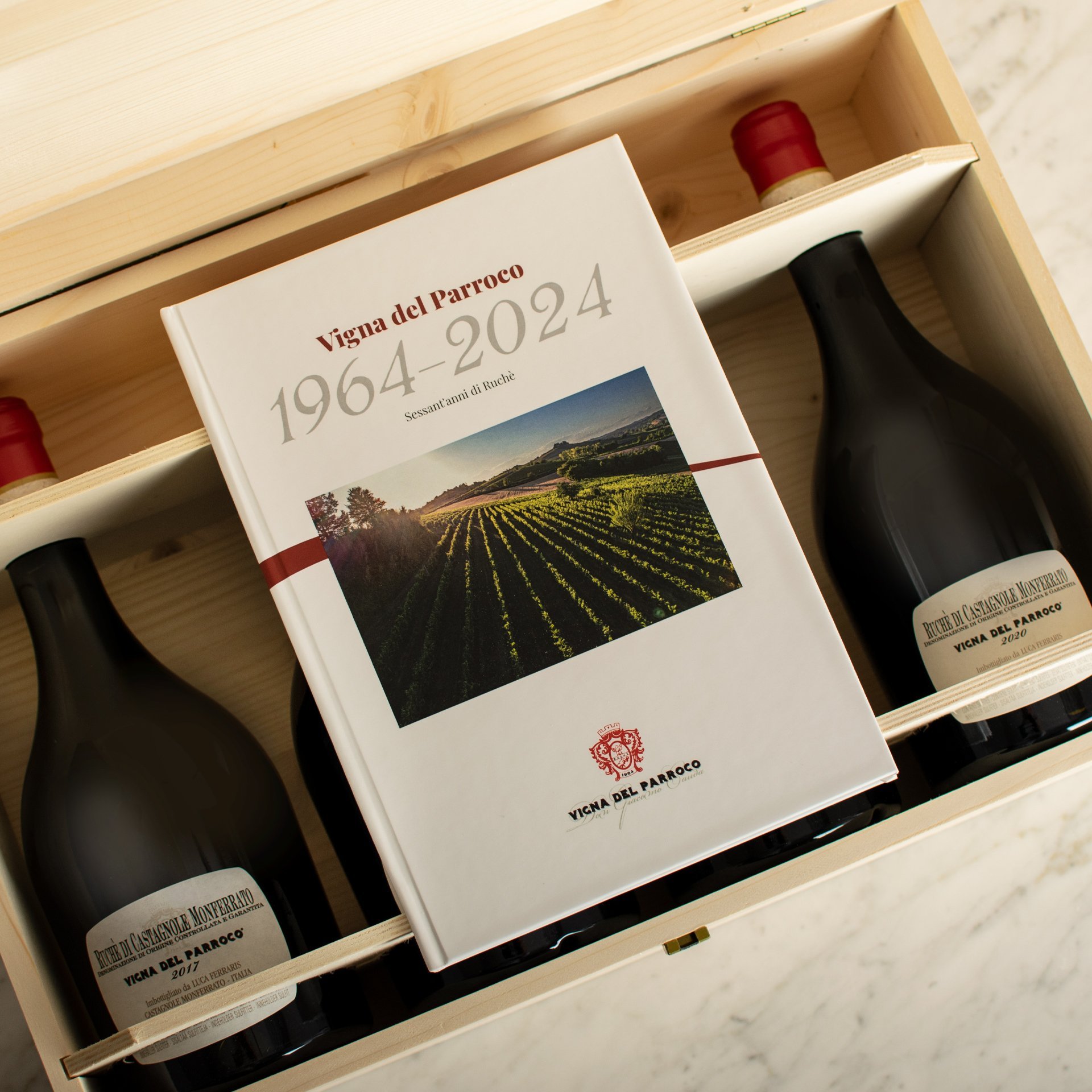 60 Jahre Ruchè Vigna del Parroco Boxset 60 Jahre Ruchè Vigna del Parroco Boxset