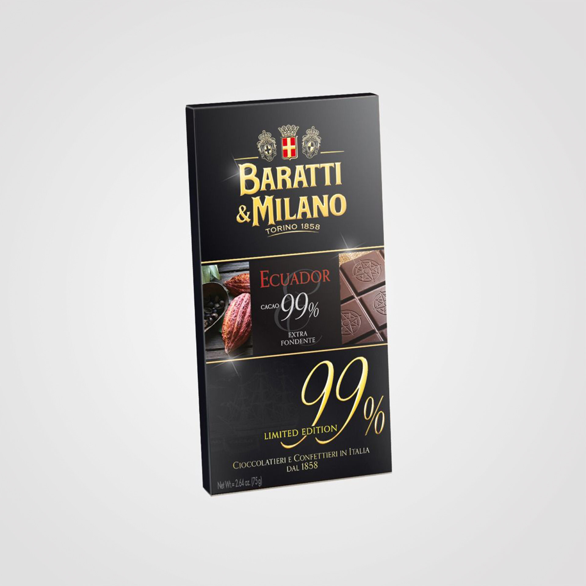 Limited Edition 99% Ecuadorian Cocoa Chocolate Bar