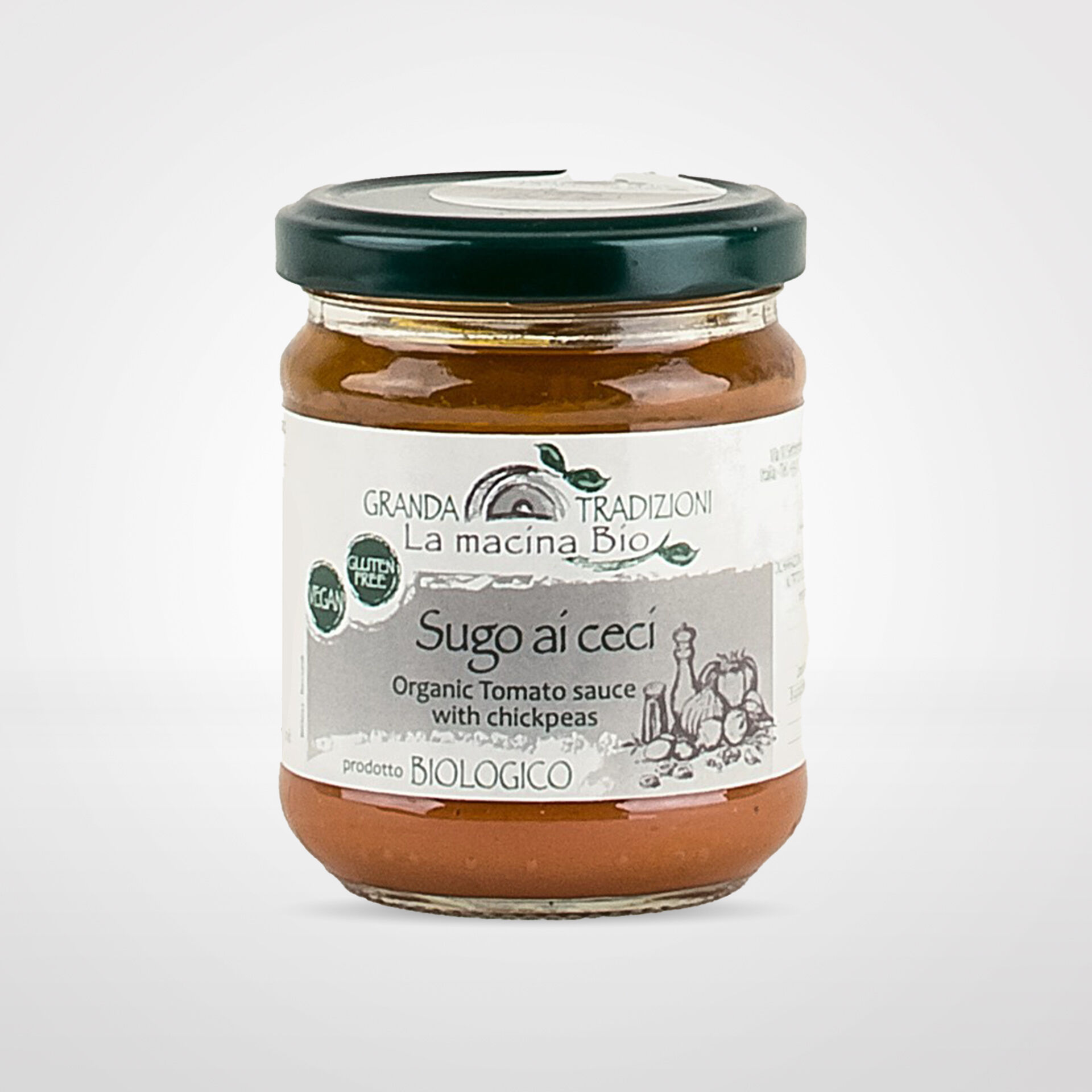 Organic Tomato Sauce with Chickpea