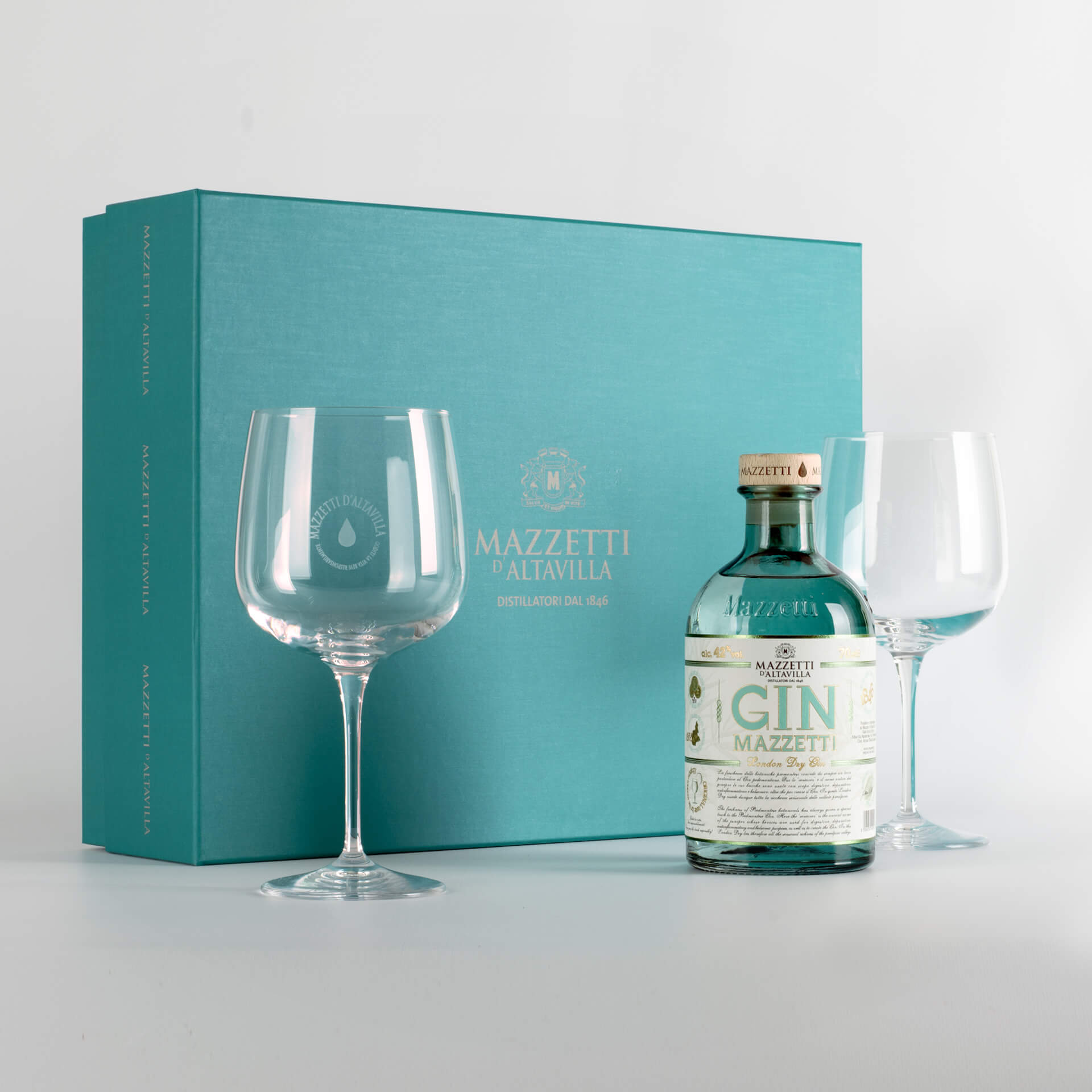 Mazzetti Gin Cocktail box