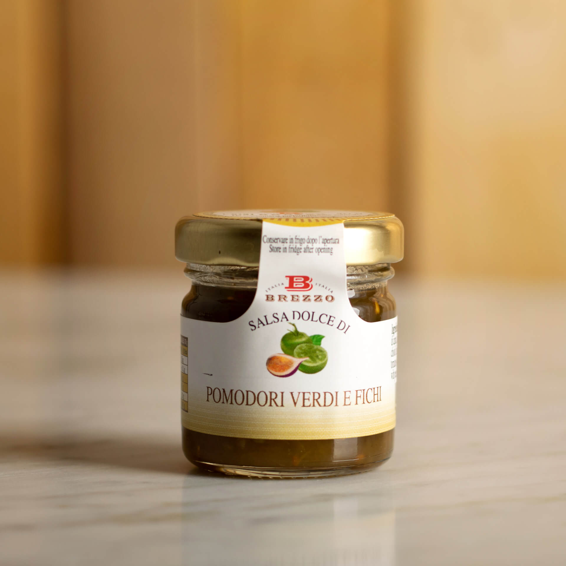 Mignon Jam with Green Tomatoes and Figs for cheeses