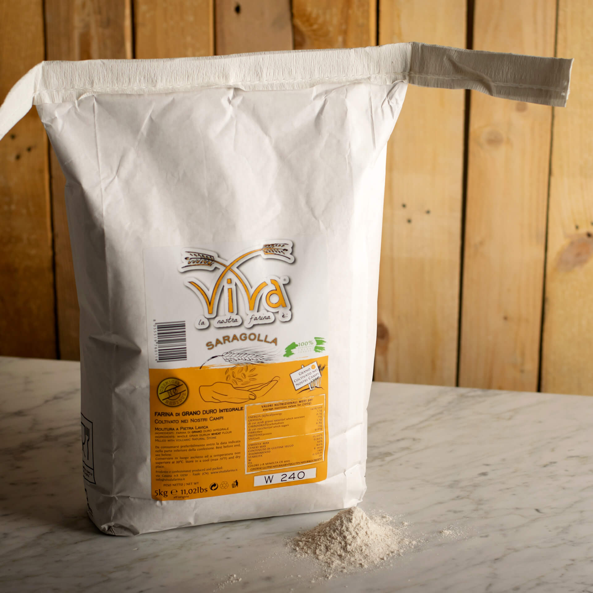 Durum Wheat Flour Saragolla 5 kg