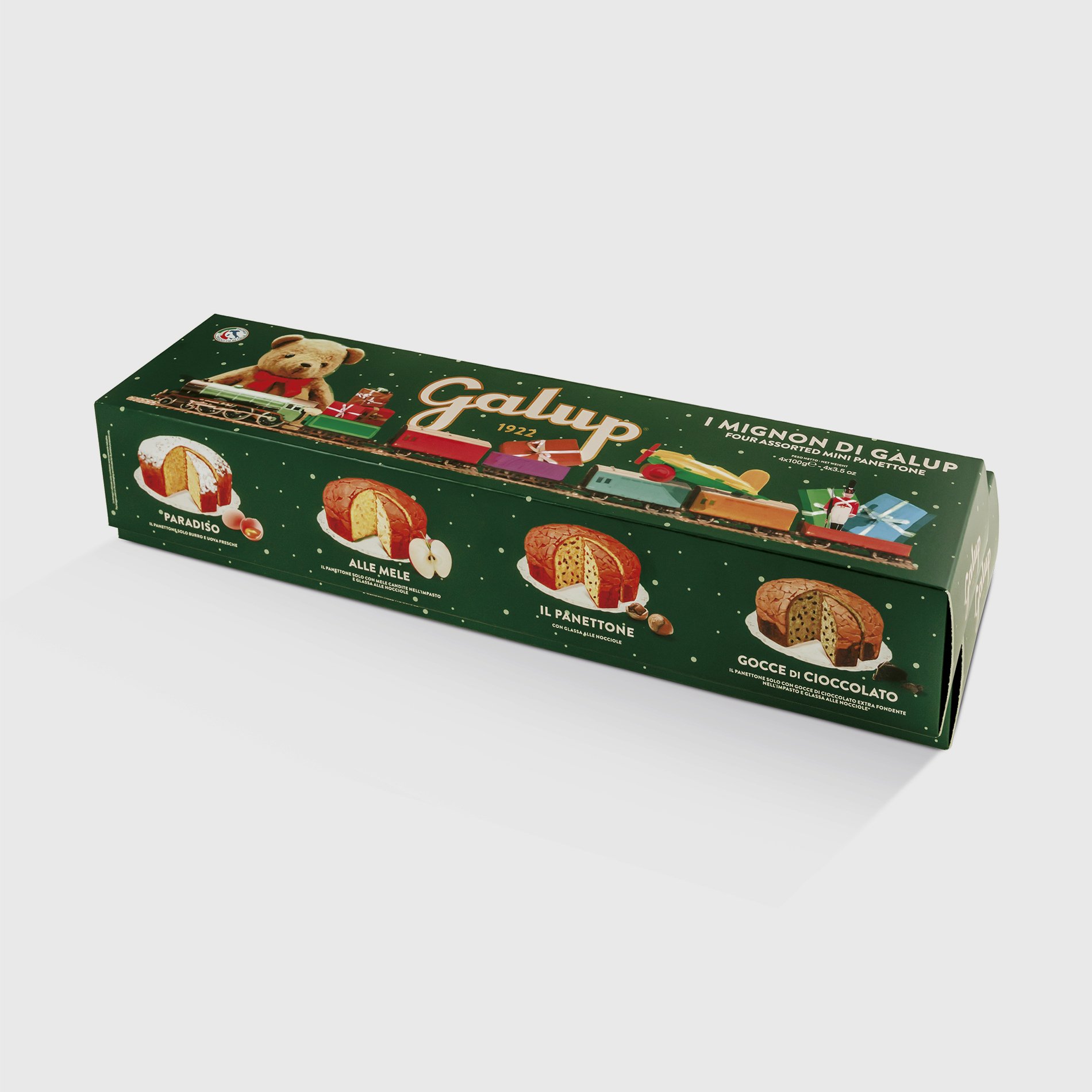 I 4 Panettoncini Mignon 400g
