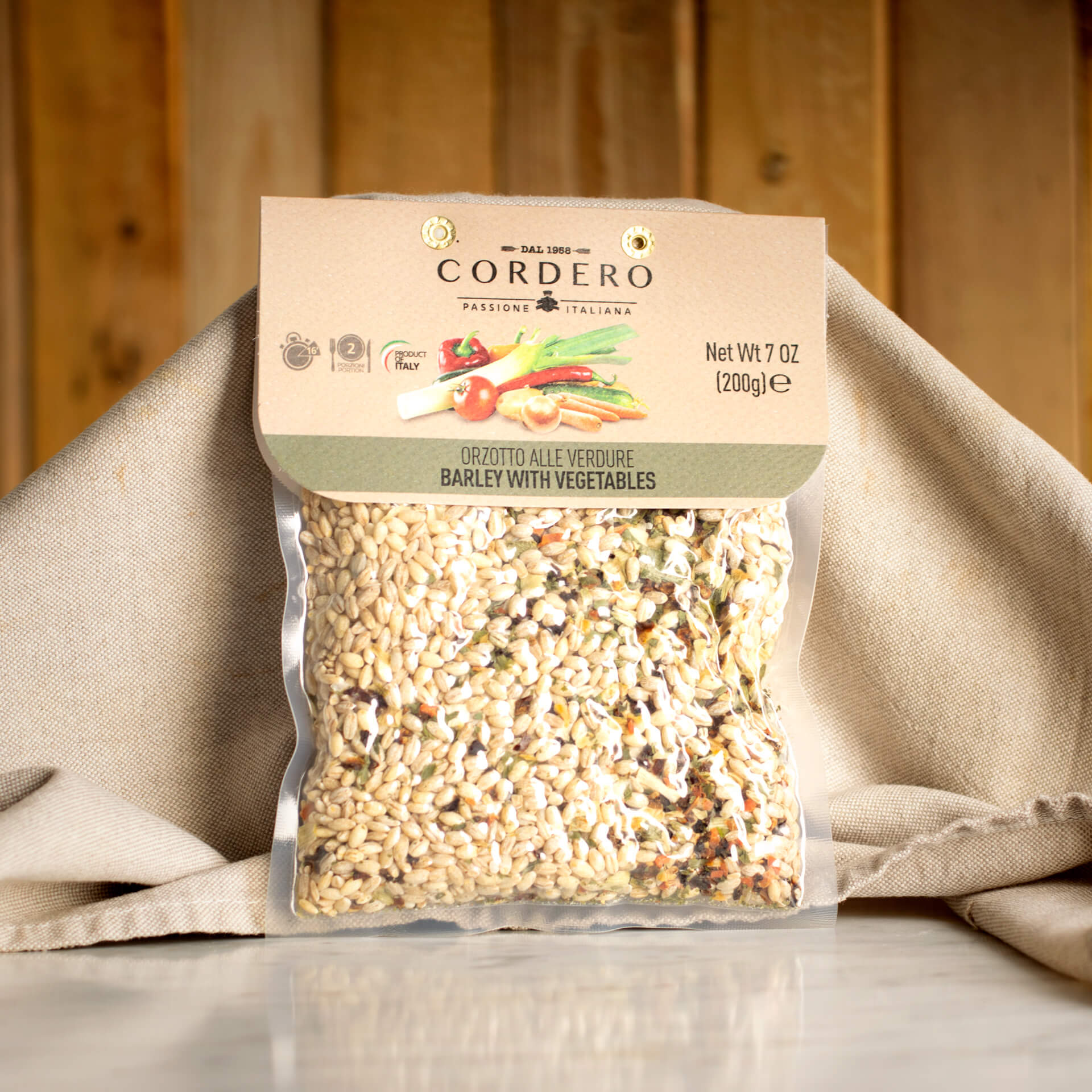 Barley with Vegetables 200g