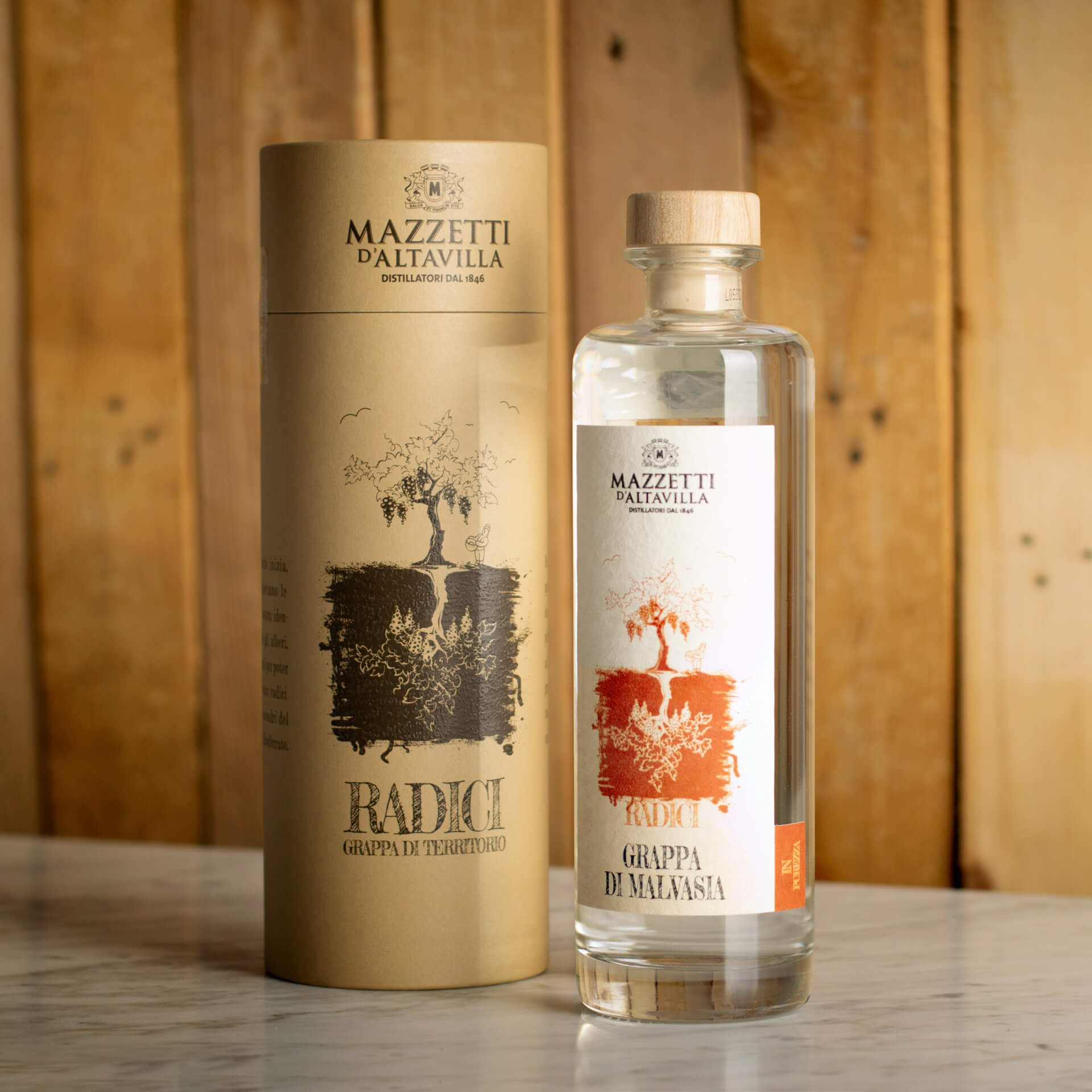 Grappa di Malvasia Radici in Tubo