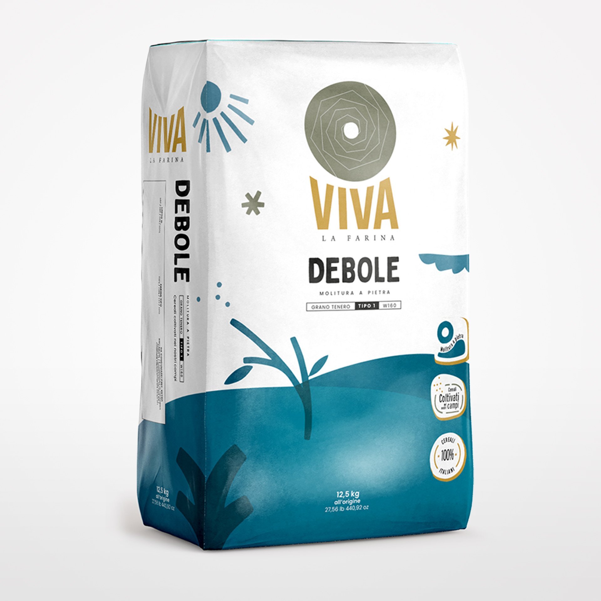 Type 1 soft wheat flour for pastry 12,5 KG