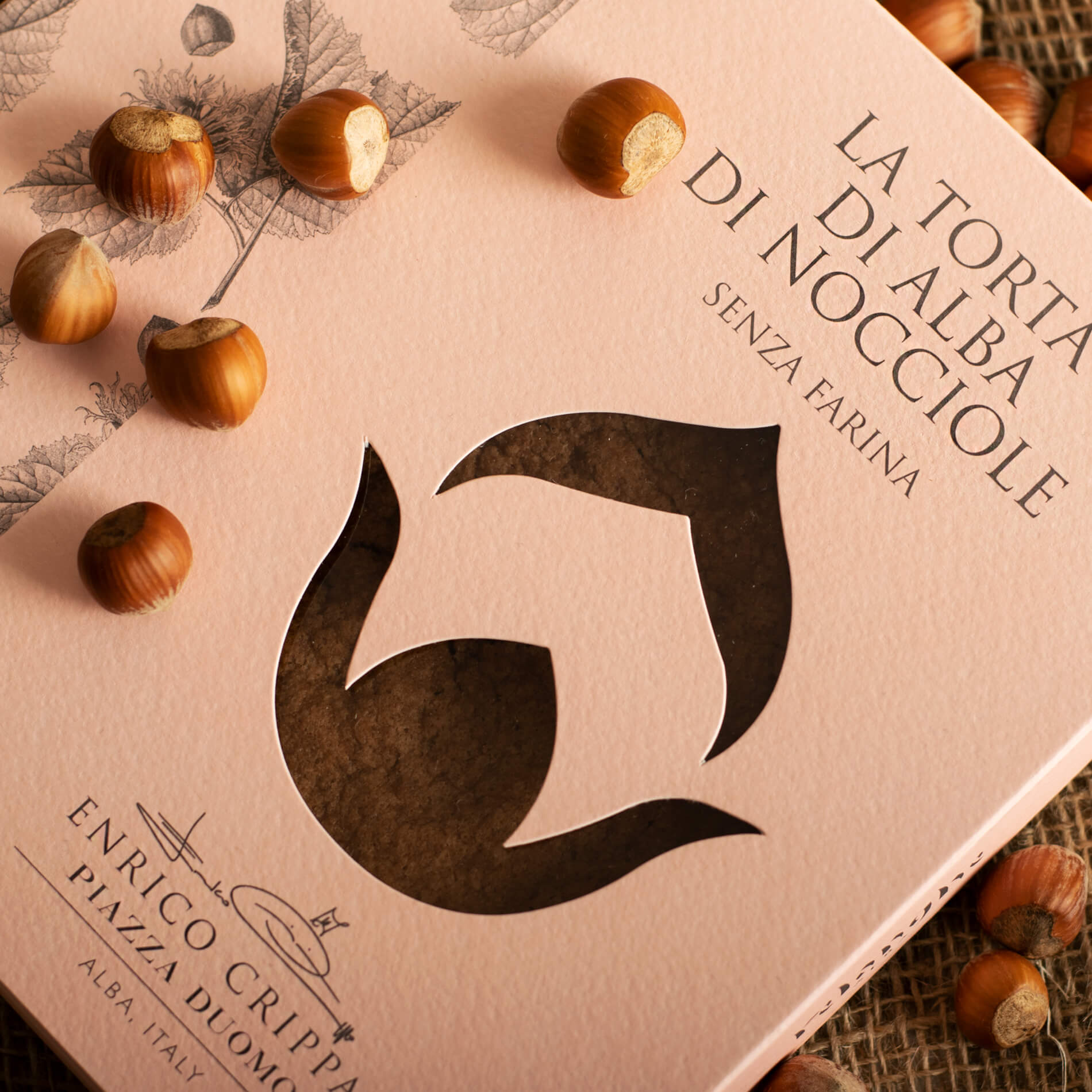 Torta di Alba mit Nocciole Piemonte IGP - Enrico Crippa Torta di Alba mit Nocciole Piemonte IGP - Enrico Crippa