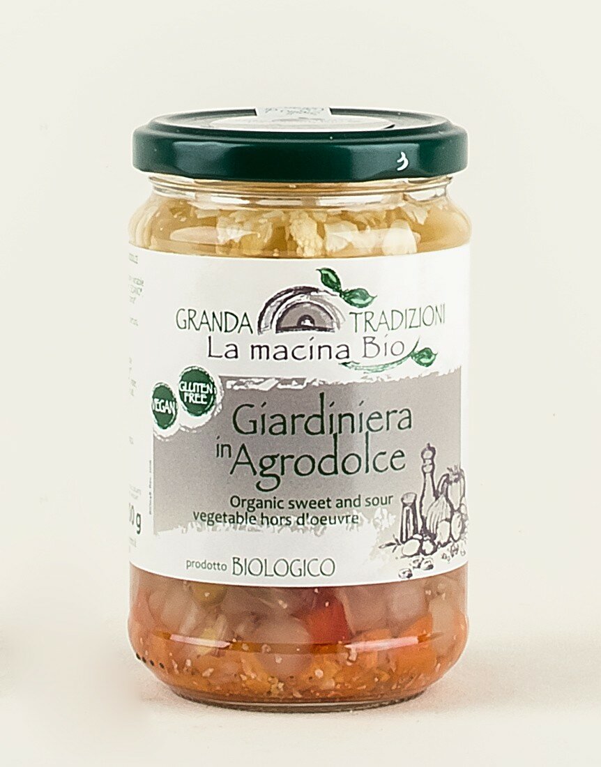 Giardiniera in Agrodolce Bio (Organic Pickled Vegetable Mix)