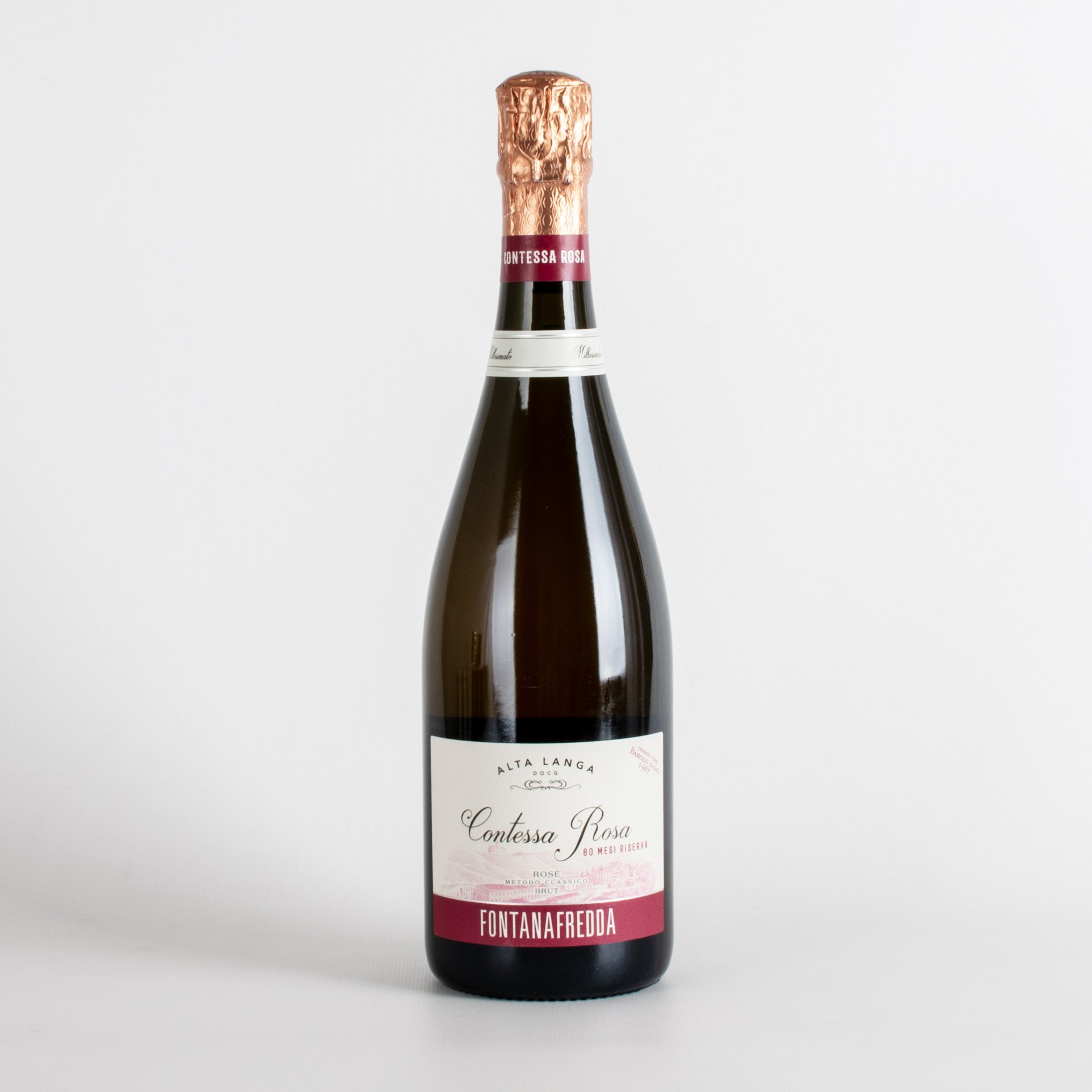 Alta Langa Rosé Brut Contessa Rosa 2017