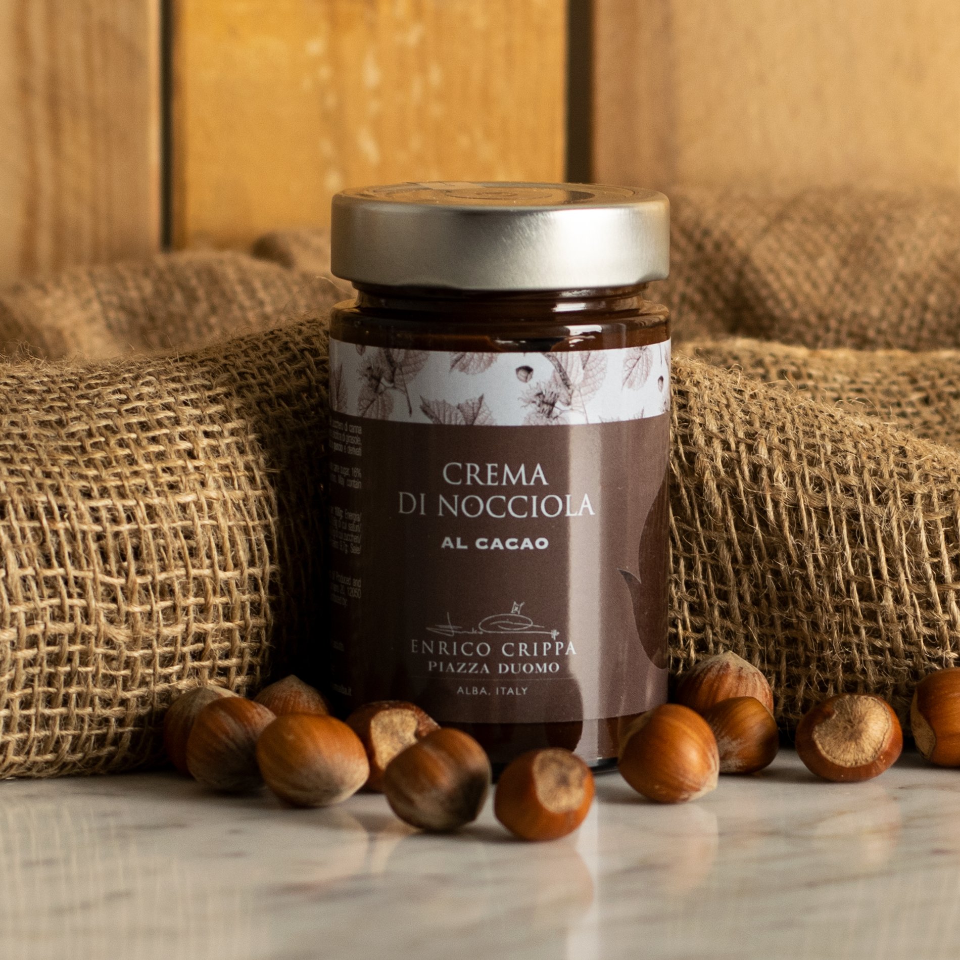 Enrico Crippa Cocoa Flavoured PGI Piedmont Hazelnut Cream