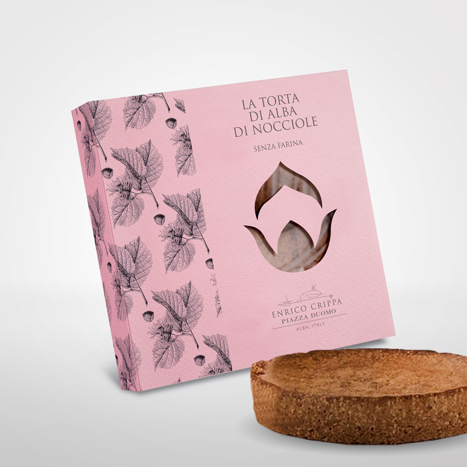 La Torta di Alba di nocciole Piemonte IGP Enrico Crippa