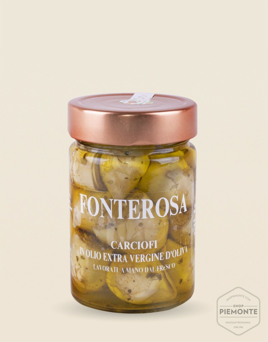 Baby artichokes in olive oil
