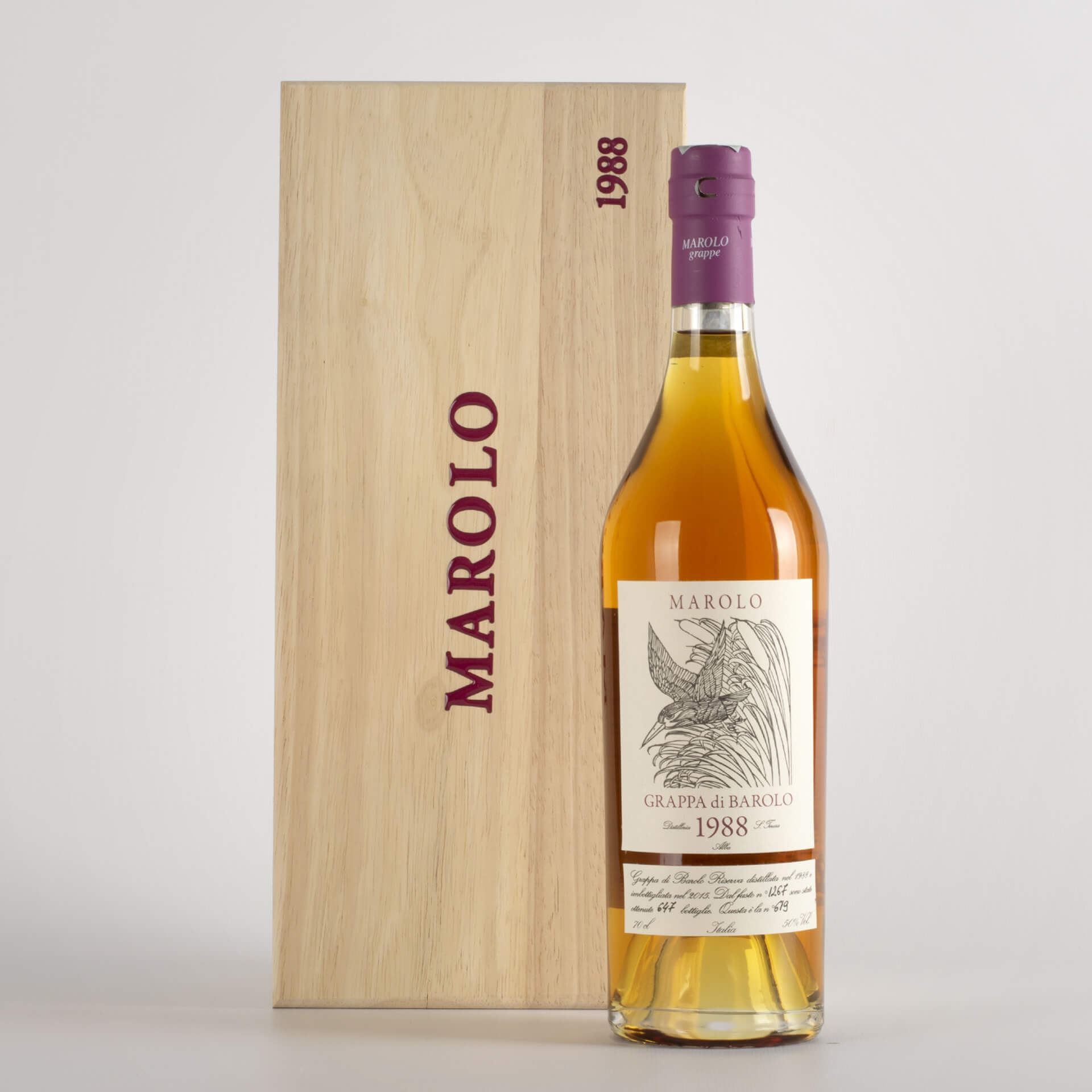 Grappa di Barolo 1988 Le Grandi Riserve - Grappa Marolo