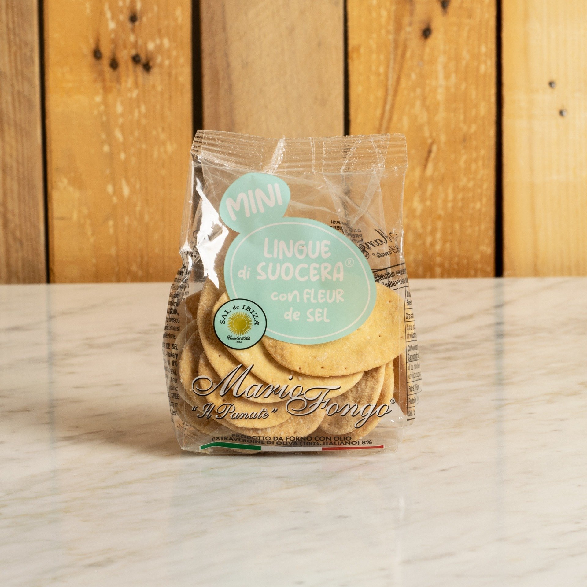 Mini Lingua with Fleur de Sel 100g