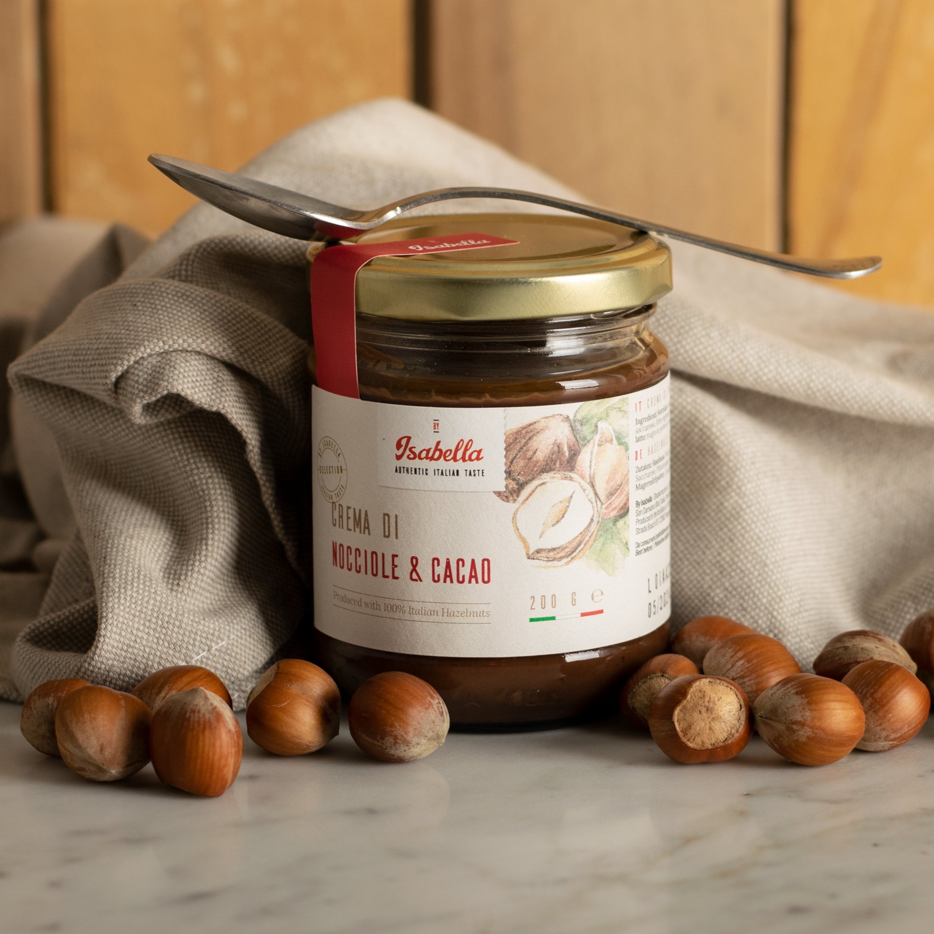 Crema di Nocciole al Cacao 200g