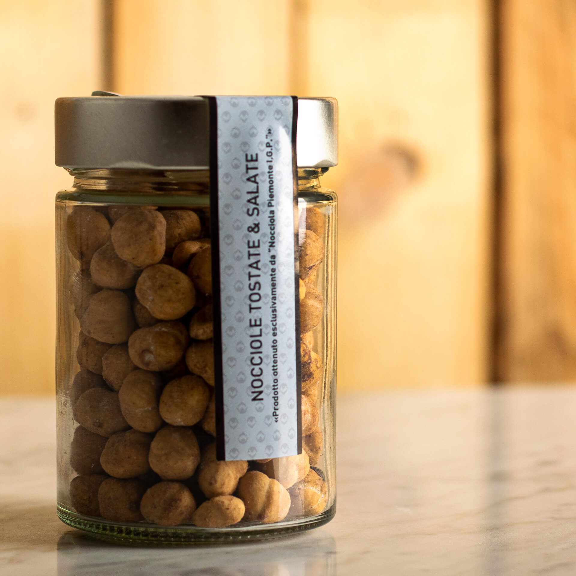 Toasted and Salted PGI Piedmont Hazelnuts 150g