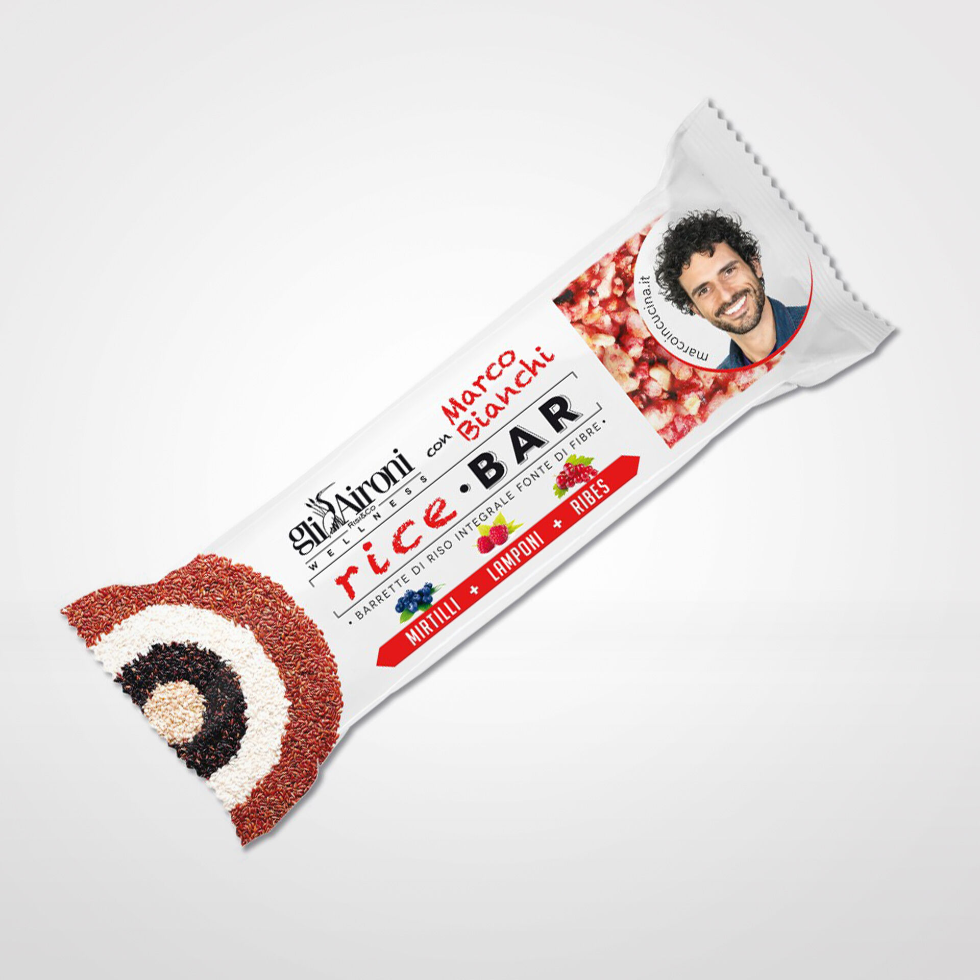 Rice Bar with Red Fruits 5x30g