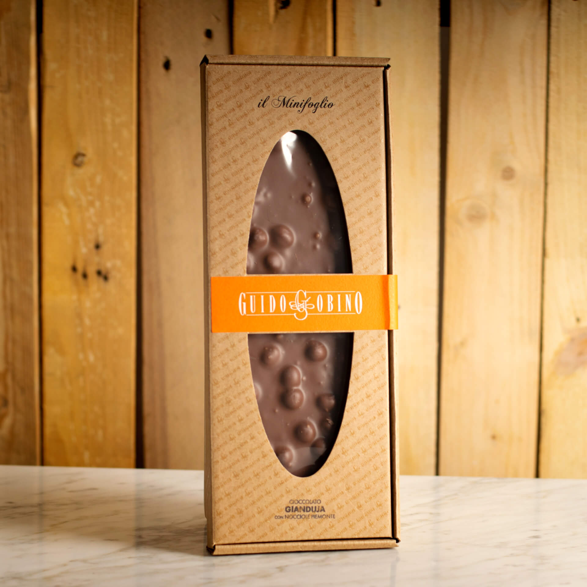 Extra Fine Gianduja Chocolate Sheet with Piedmont Hazelnut I.G.P. 300g
