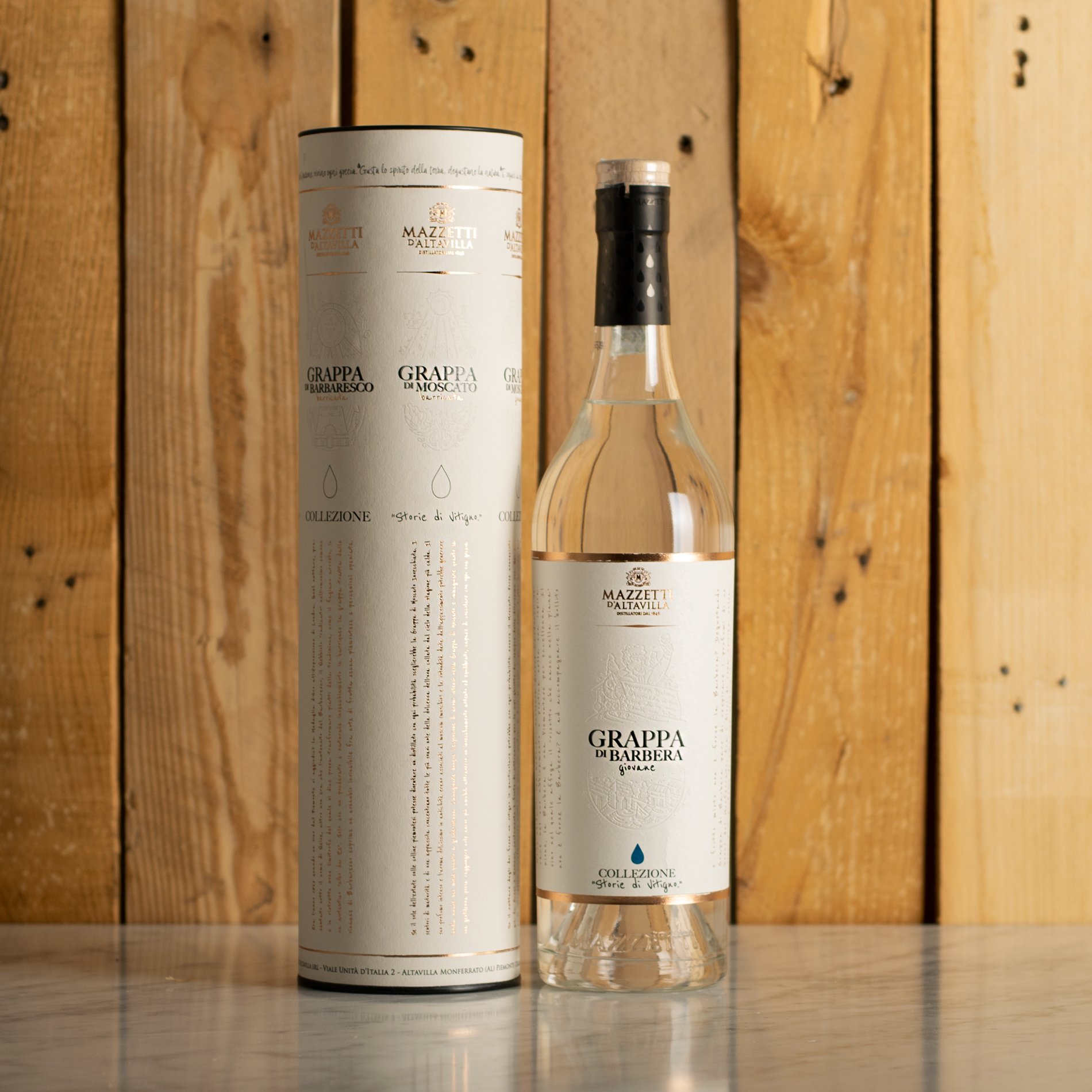 Grappa di Barbera Giovane  Tubo