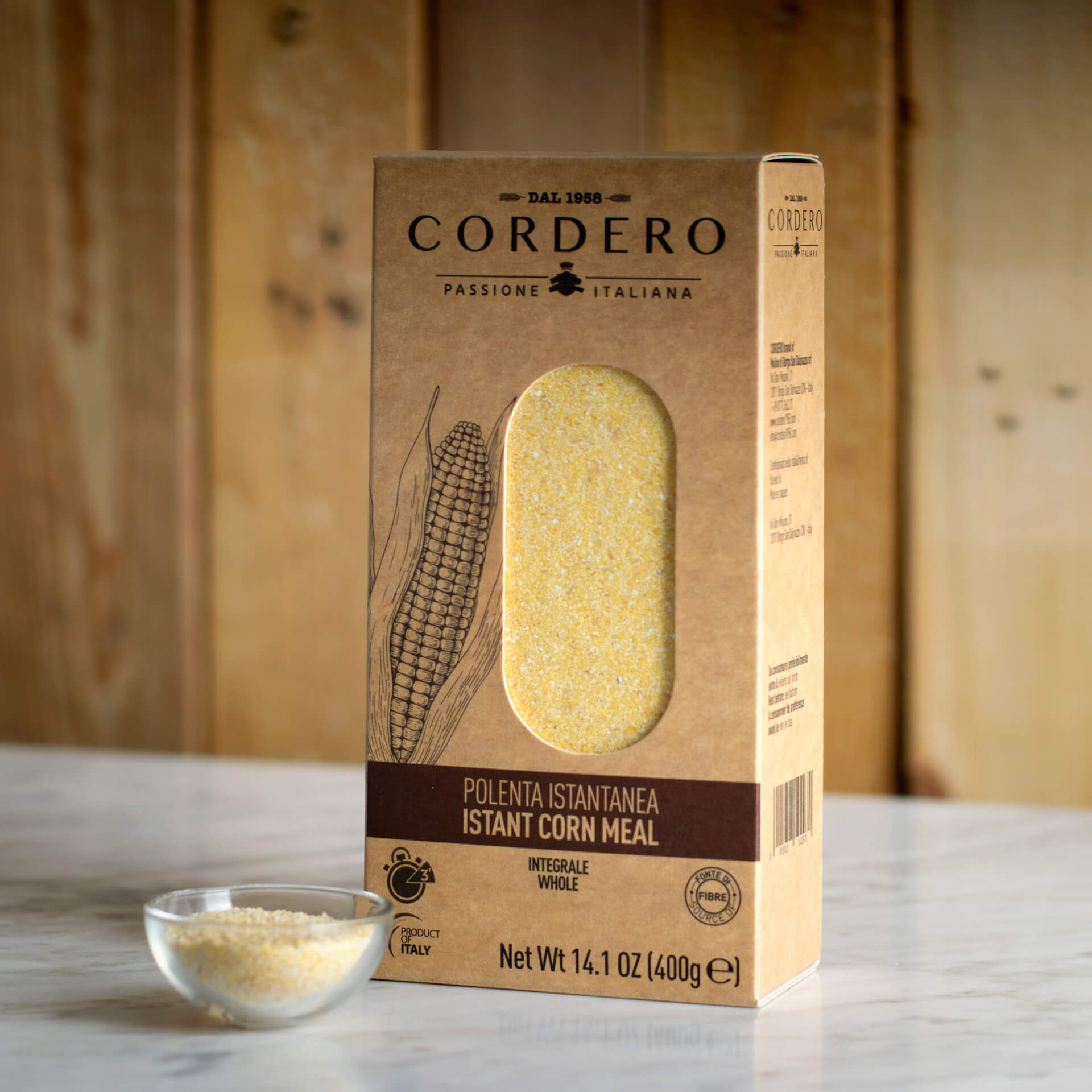 Polenta istantanea integrale 400g