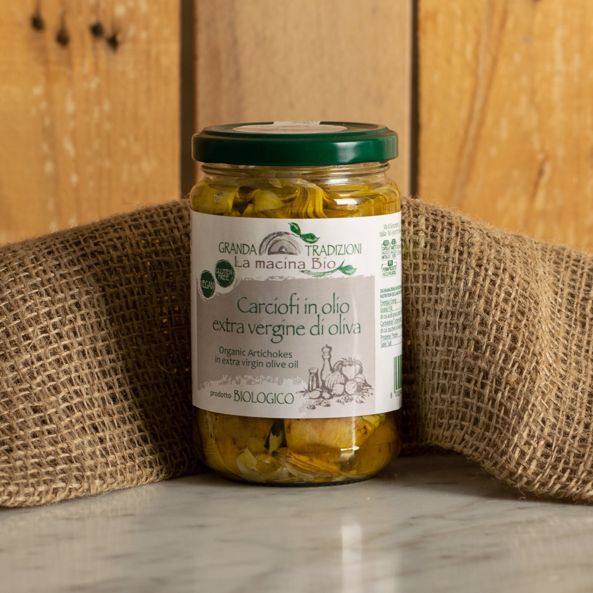 Organic Artichokes Extra Virgin Olive Oil