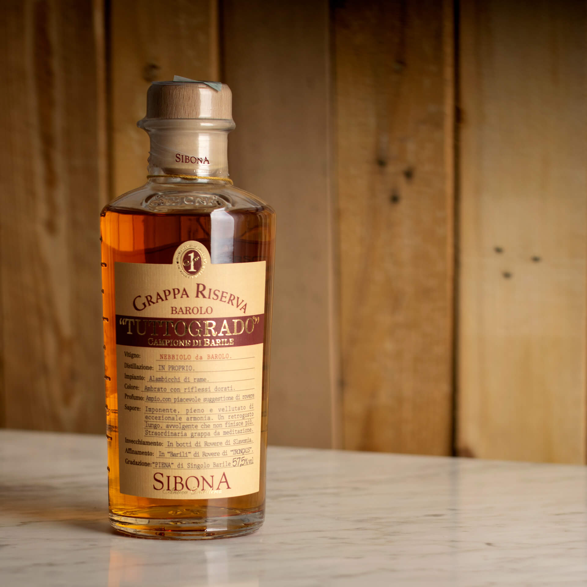 Barolo-Grappa Tuttogrado, gereift Barolo-Grappa Tuttogrado, gereift