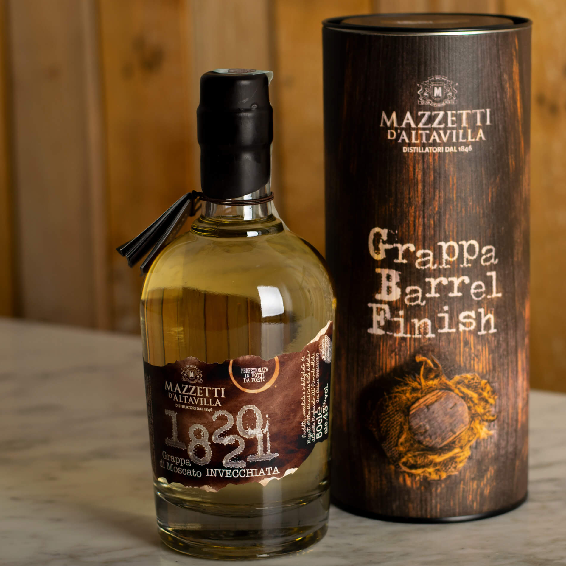 1820-21 Grappa di Moscato Porto cask finish