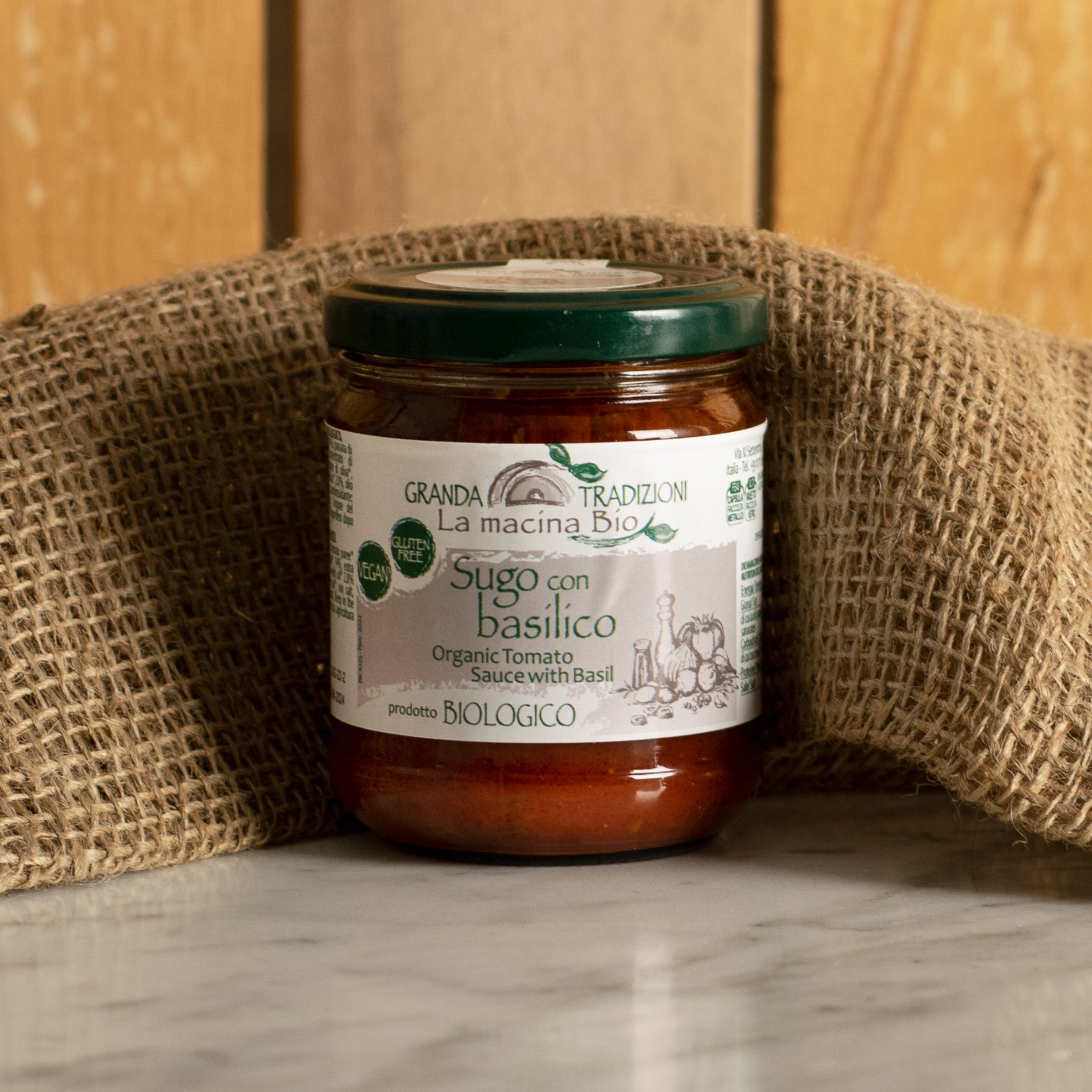 Sugo con Basilico bio