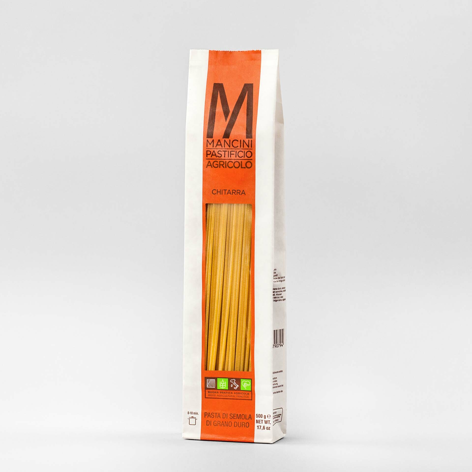 Chitarra Mancini (Mancini Square Spaghetti) 500g