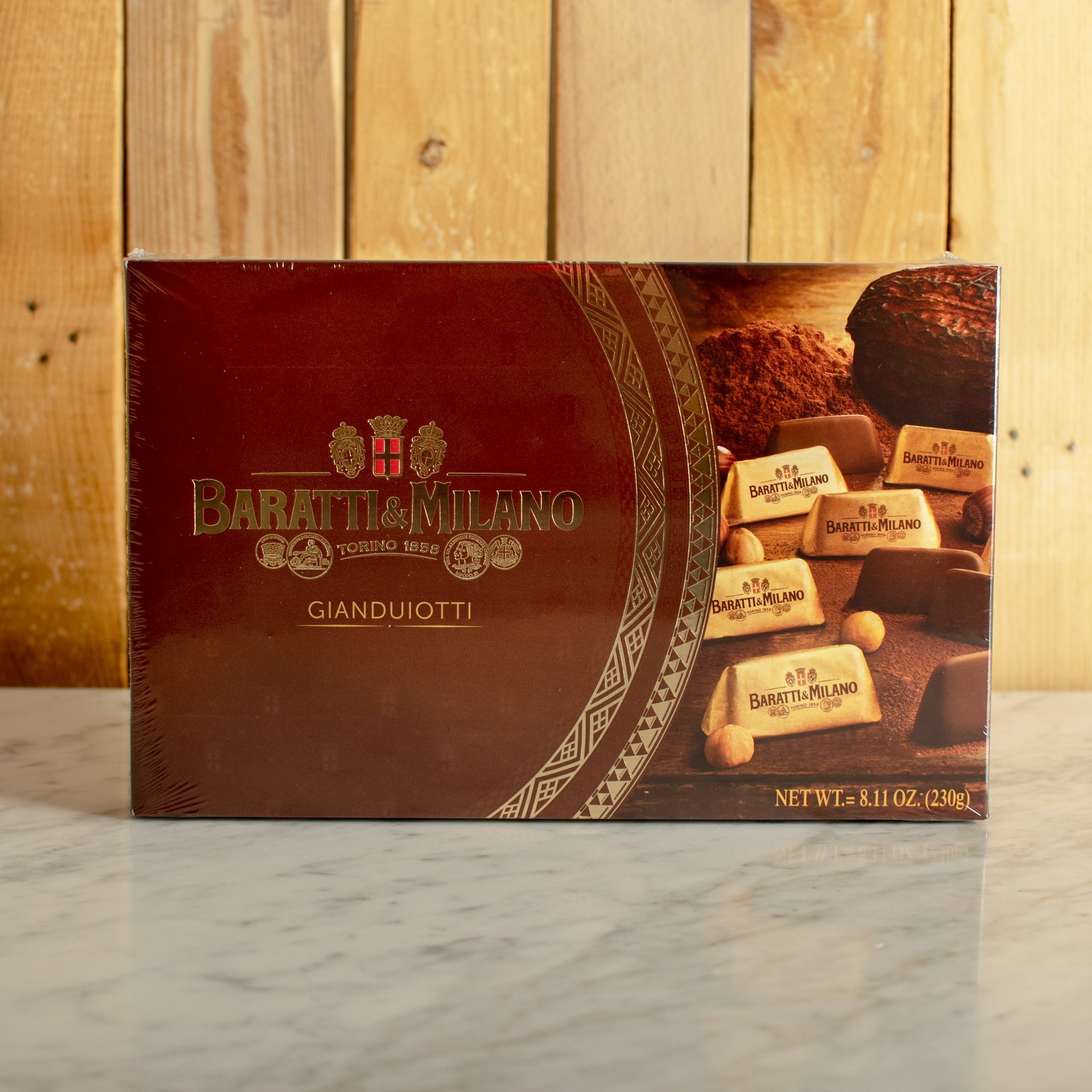 Confezione Oro Giandujotti Baratti & Milano Confezione Oro Giandujotti Baratti & Milano