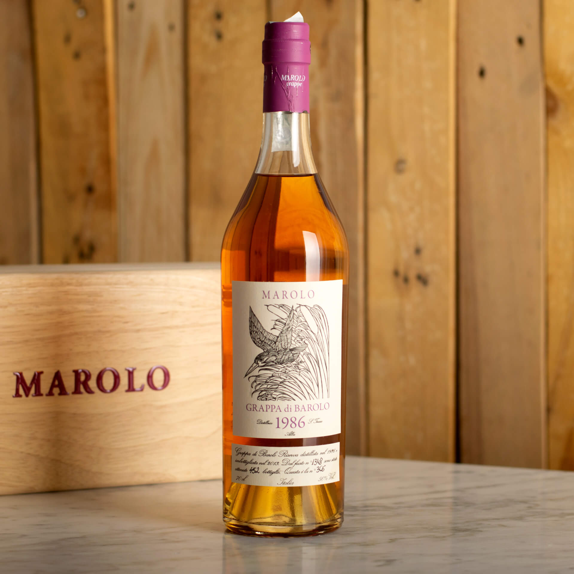 Grappa di Barolo 1986 Le Grandi Riserve