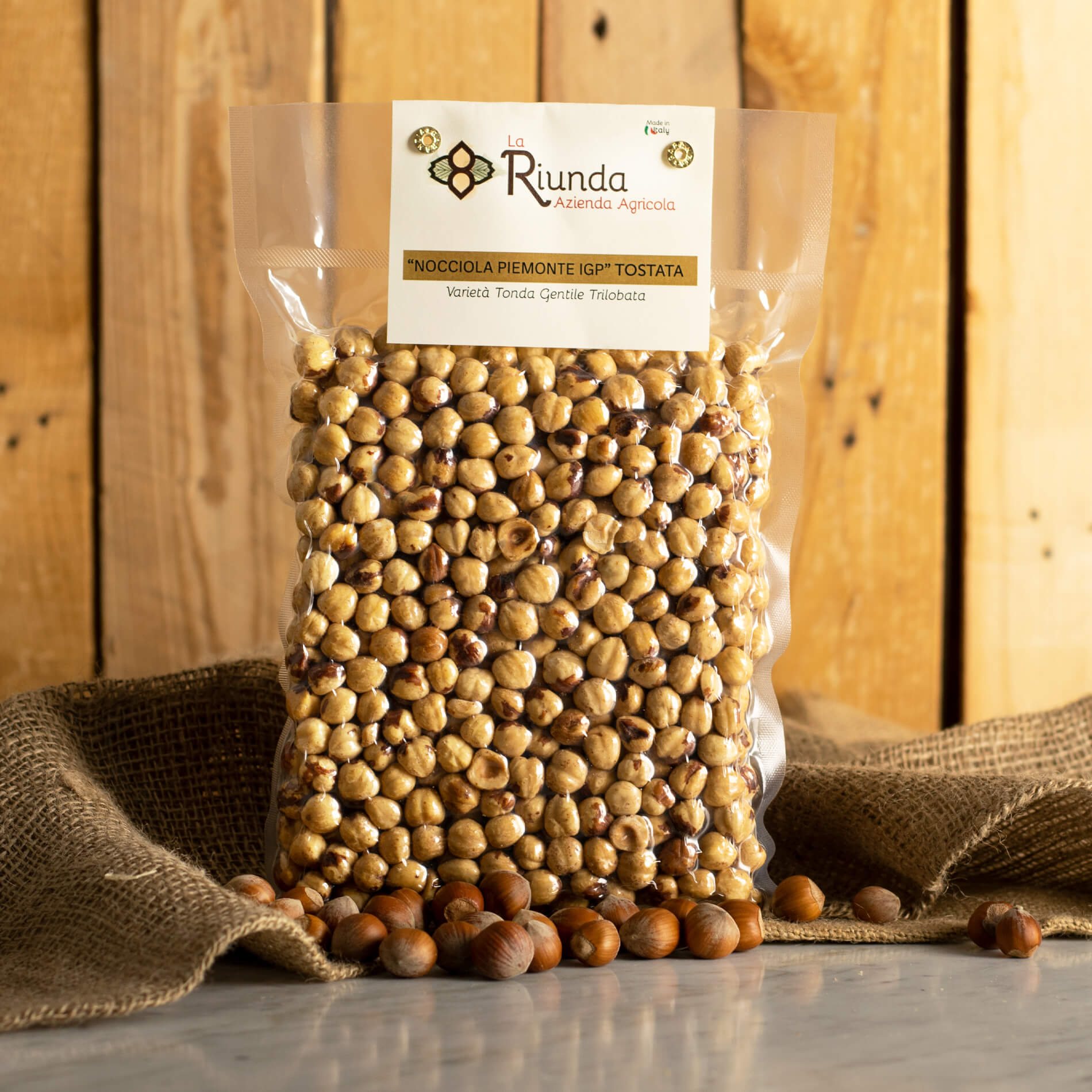 Nocciola Piemonte IGP Tostata 500g Nocciola Piemonte IGP Tostata 500g