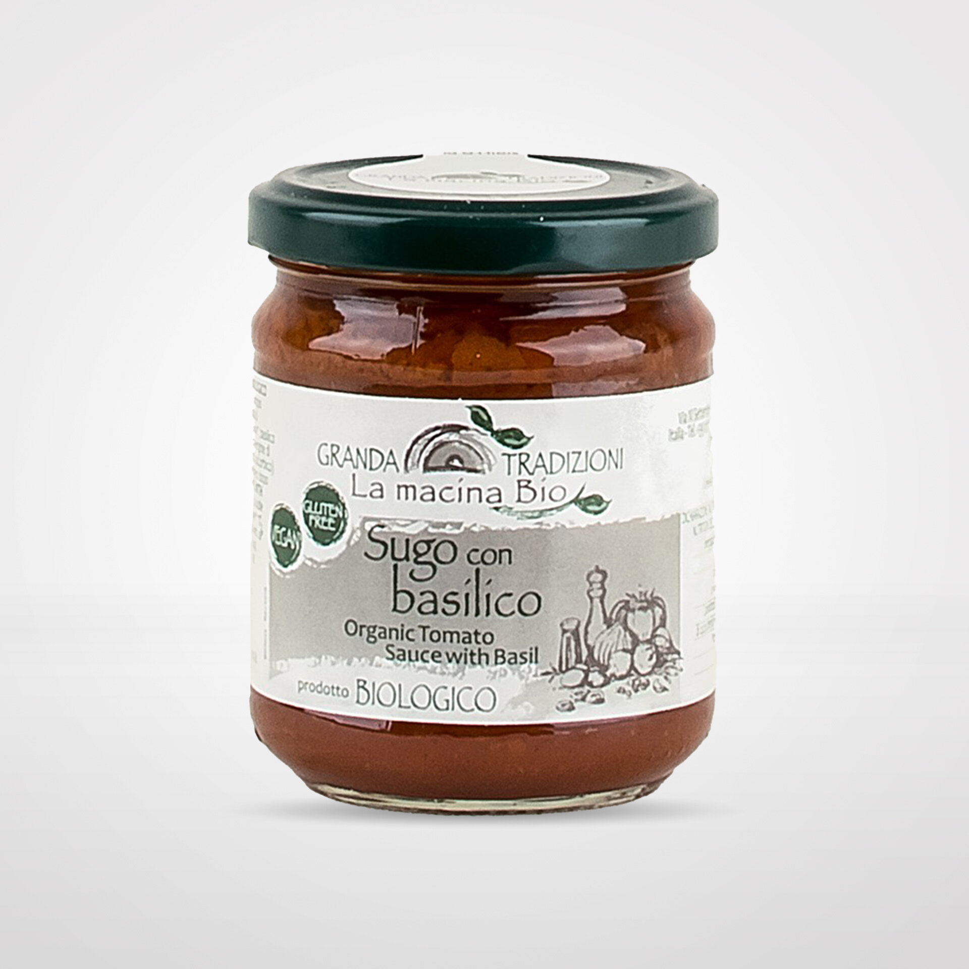 Organic Tomato Sauce with Basil